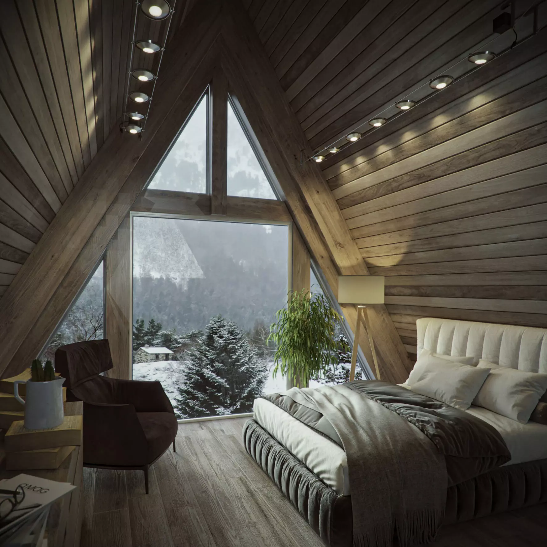 Dolomite Chalet 3D model