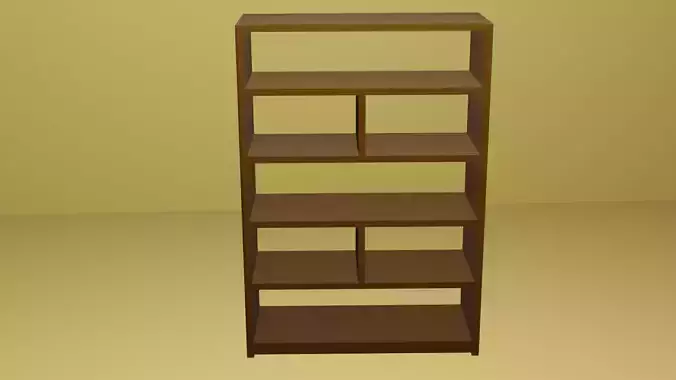 Bookshelf bookcase 3D model