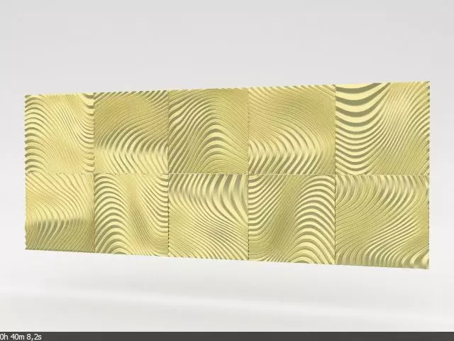 Leto Panel 3D model_0