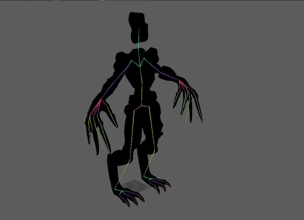 Monster Crystal Low-poly 3D model_28