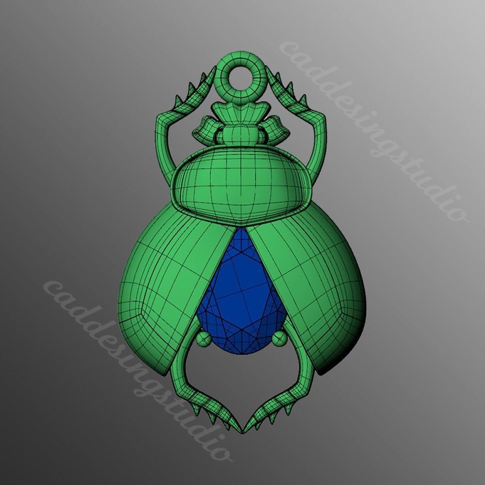 Pendant dp13 3D print model_2