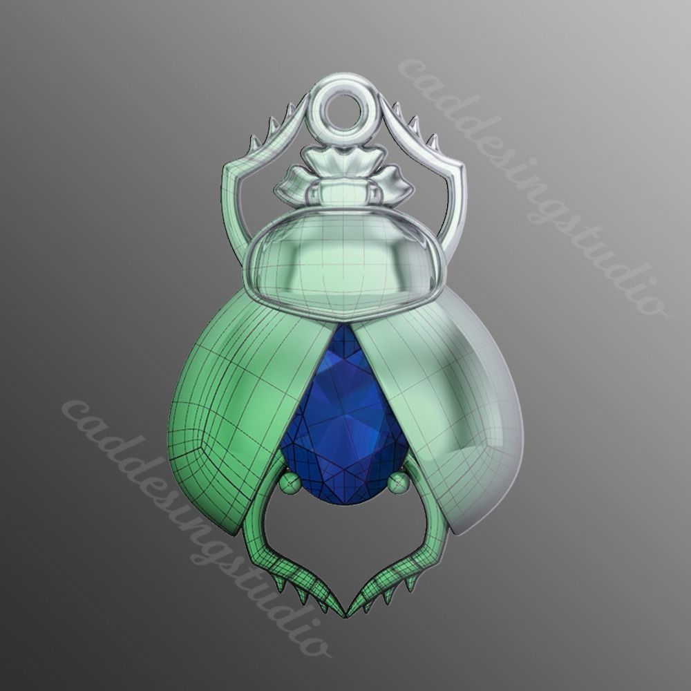 Pendant dp13 3D print model_1