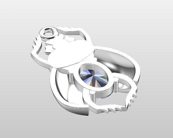 Pendant dp13 3D print model_14