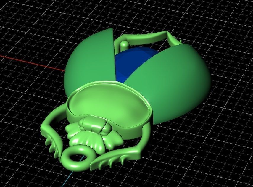 Pendant dp13 3D print model_12