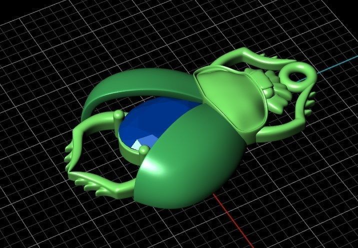 Pendant dp13 3D print model_10