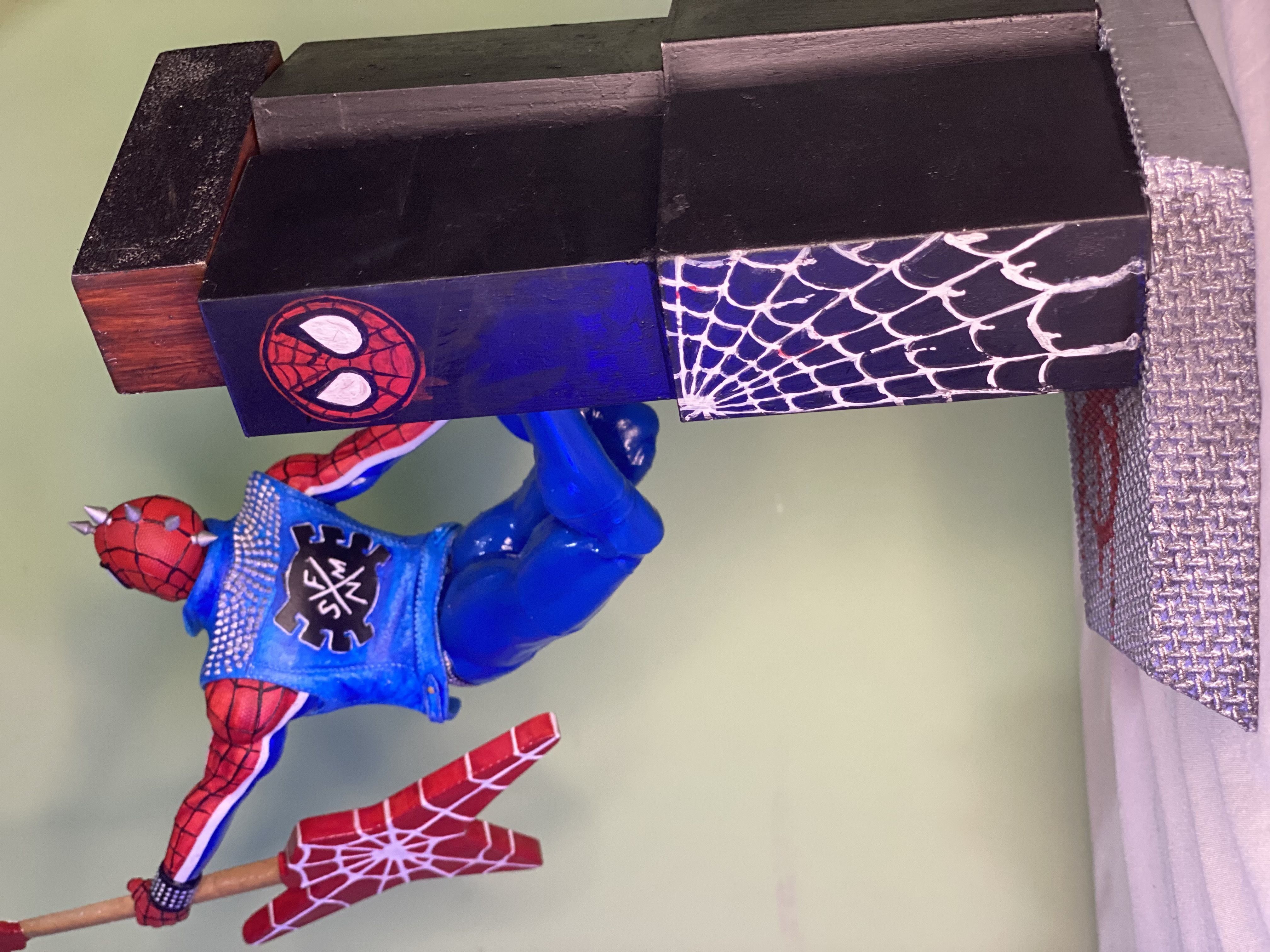 Spider Punk 3D PRINTING FIGURINE ASSEMBLY 3D MODEL 3D print model_3
