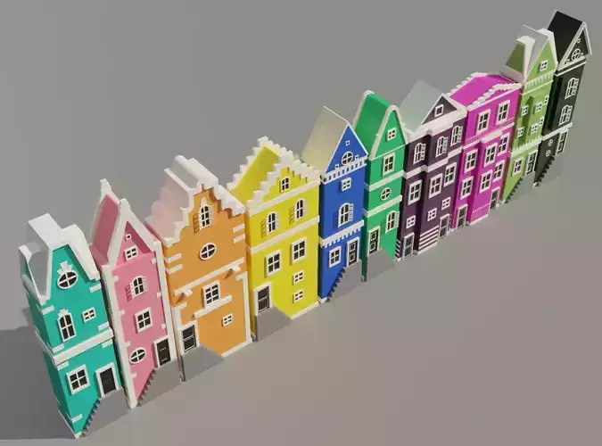 10 Amsterdam old houses