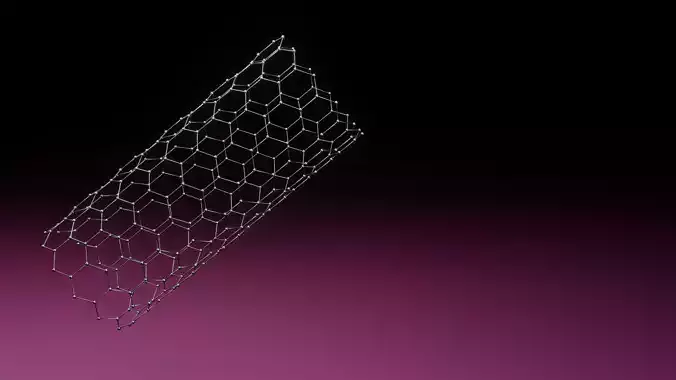 Nanotubes hexagonal mesh