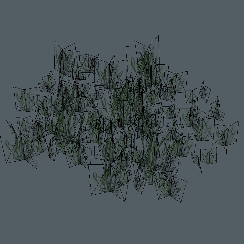 FREE Ground Plants Sample Model Free low-poly 3D model_1