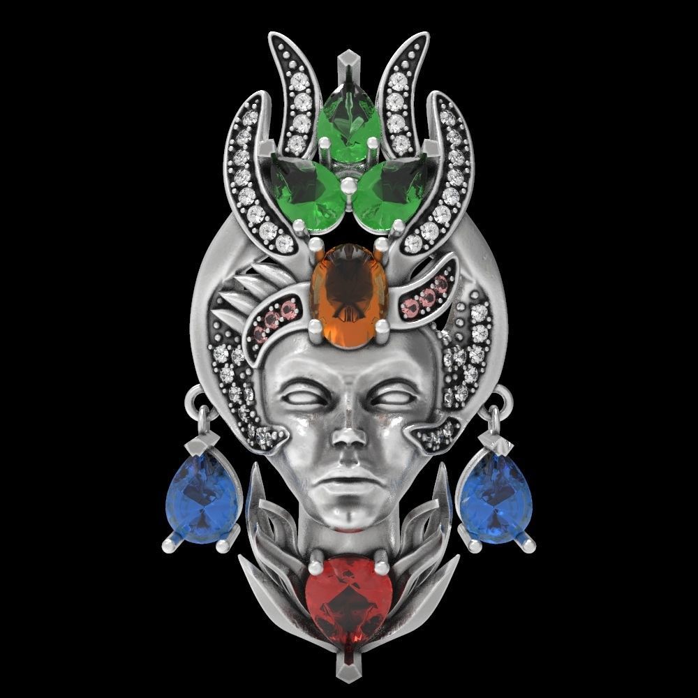 man and woman magerit 3D Model Collection_1