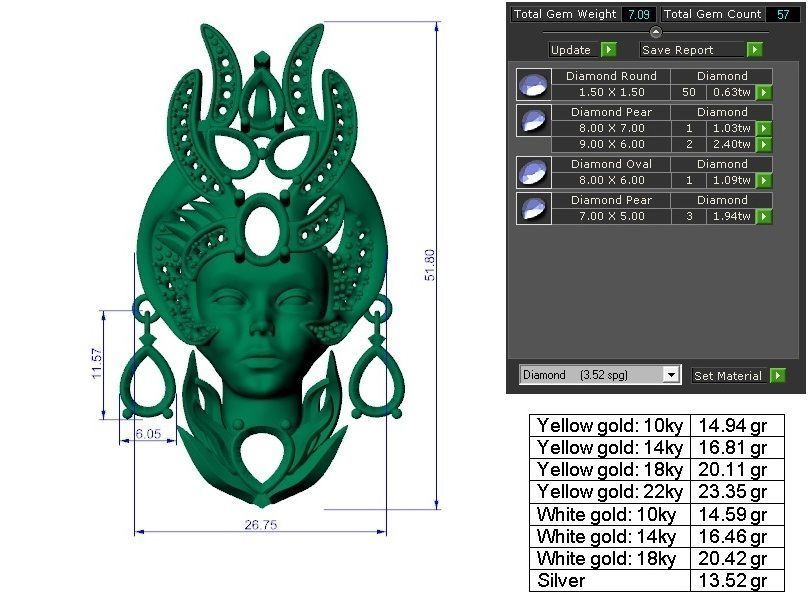 man and woman magerit 3D Model Collection_11