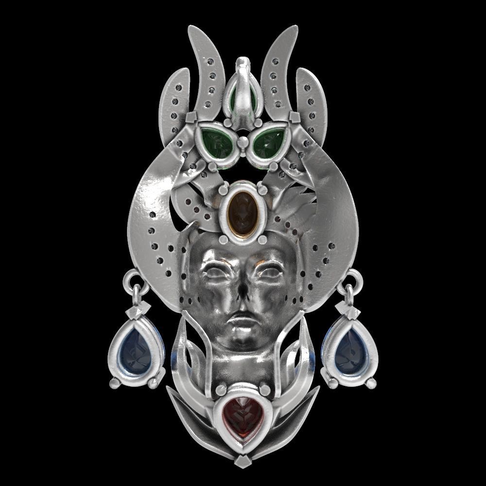 man and woman magerit 3D Model Collection_6