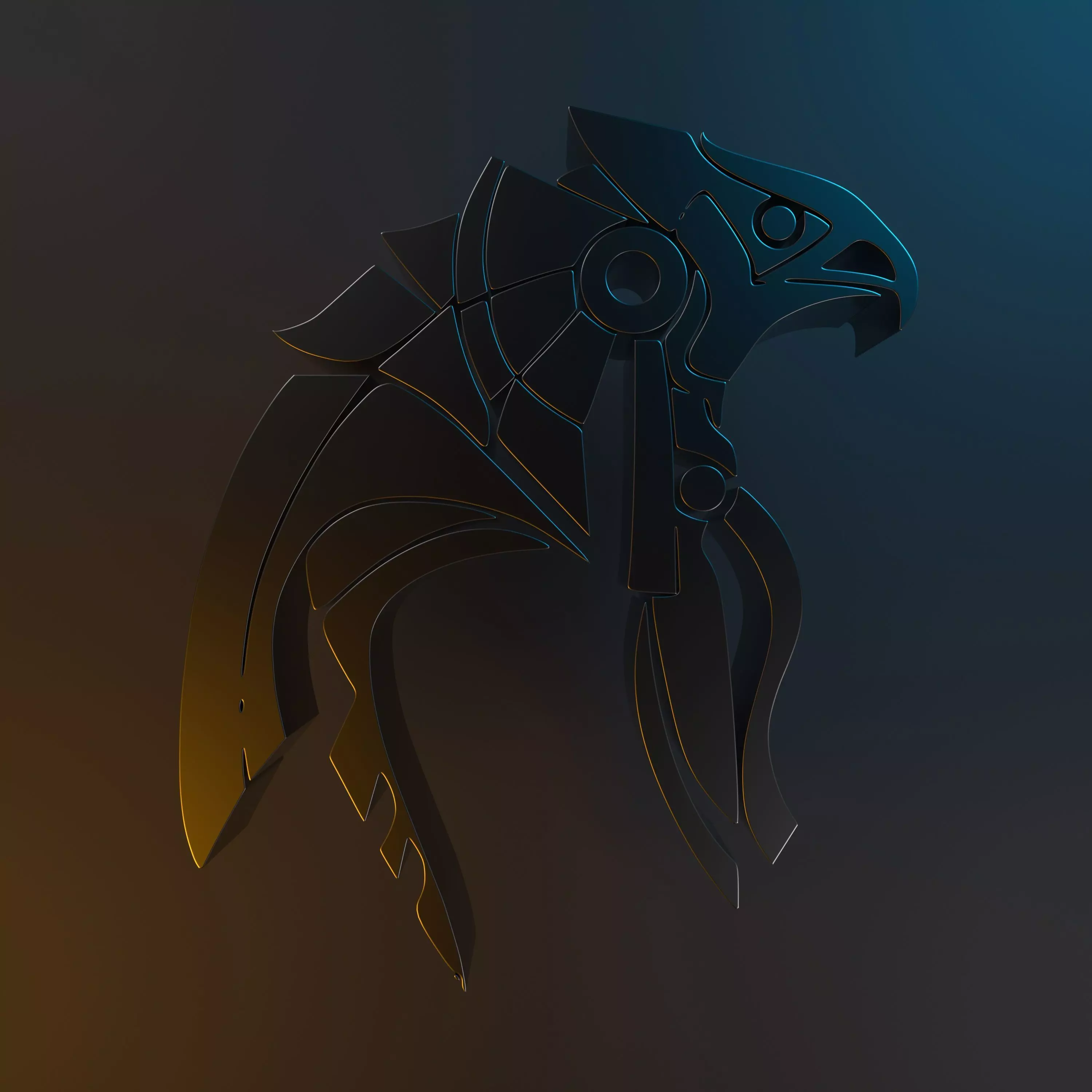 God Ra 3D model