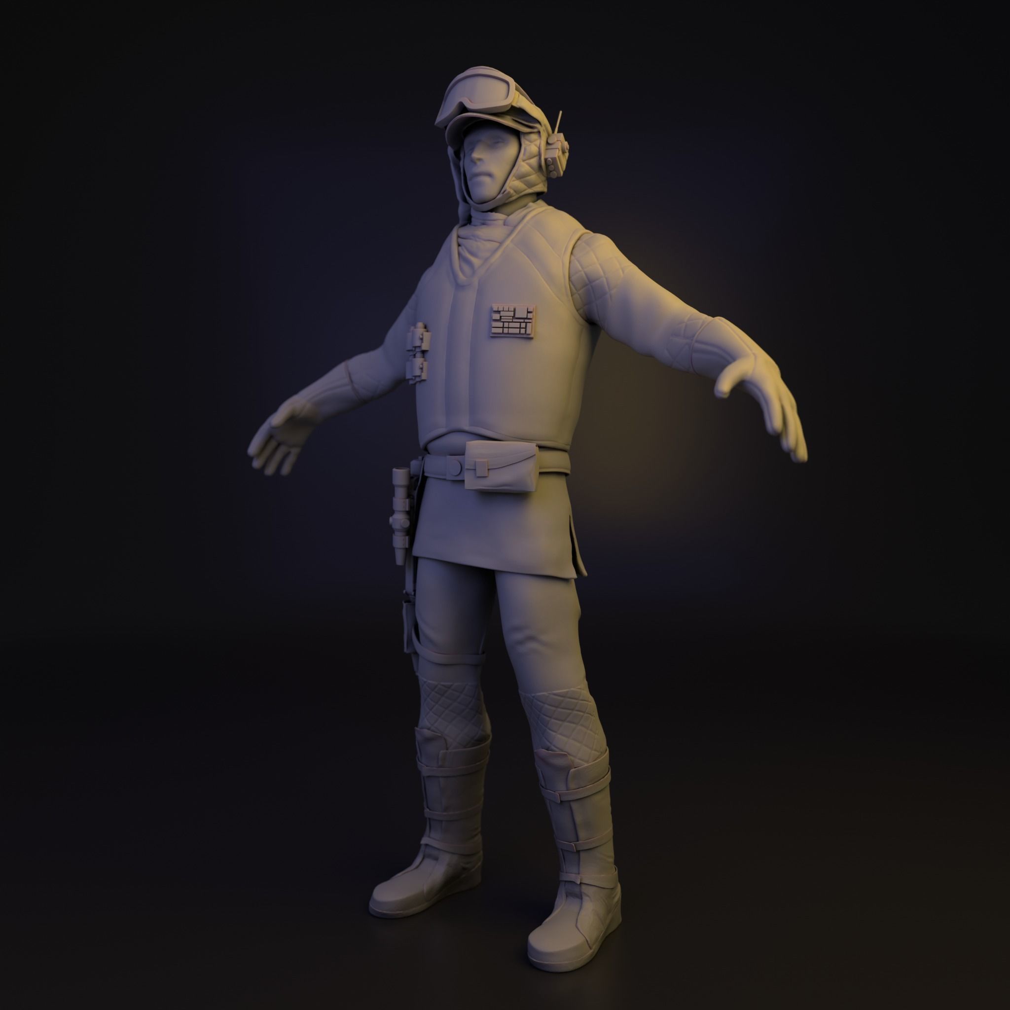 Starwars Trooper 3D print model_1