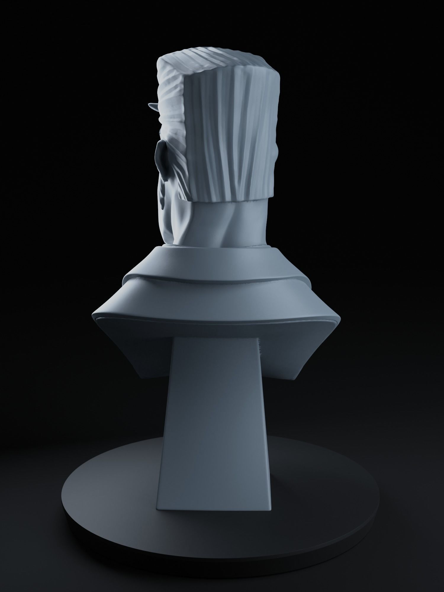 Stylized Gangster Character 3D print model_5