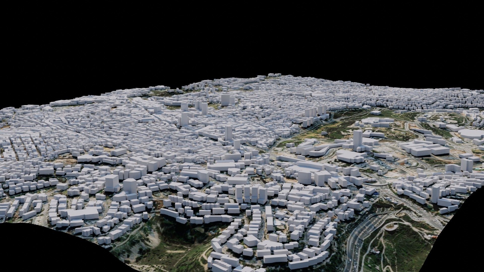Jerusalem - Israel 3D model_1