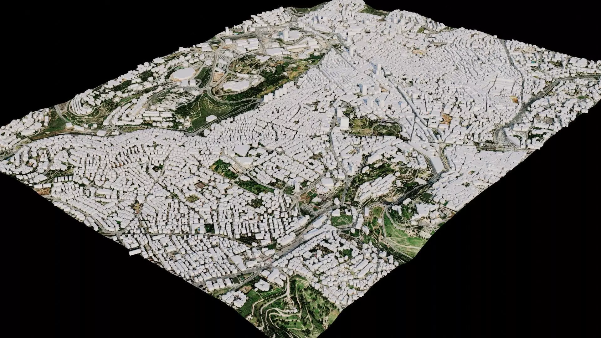 Jerusalem - Israel 3D model_0
