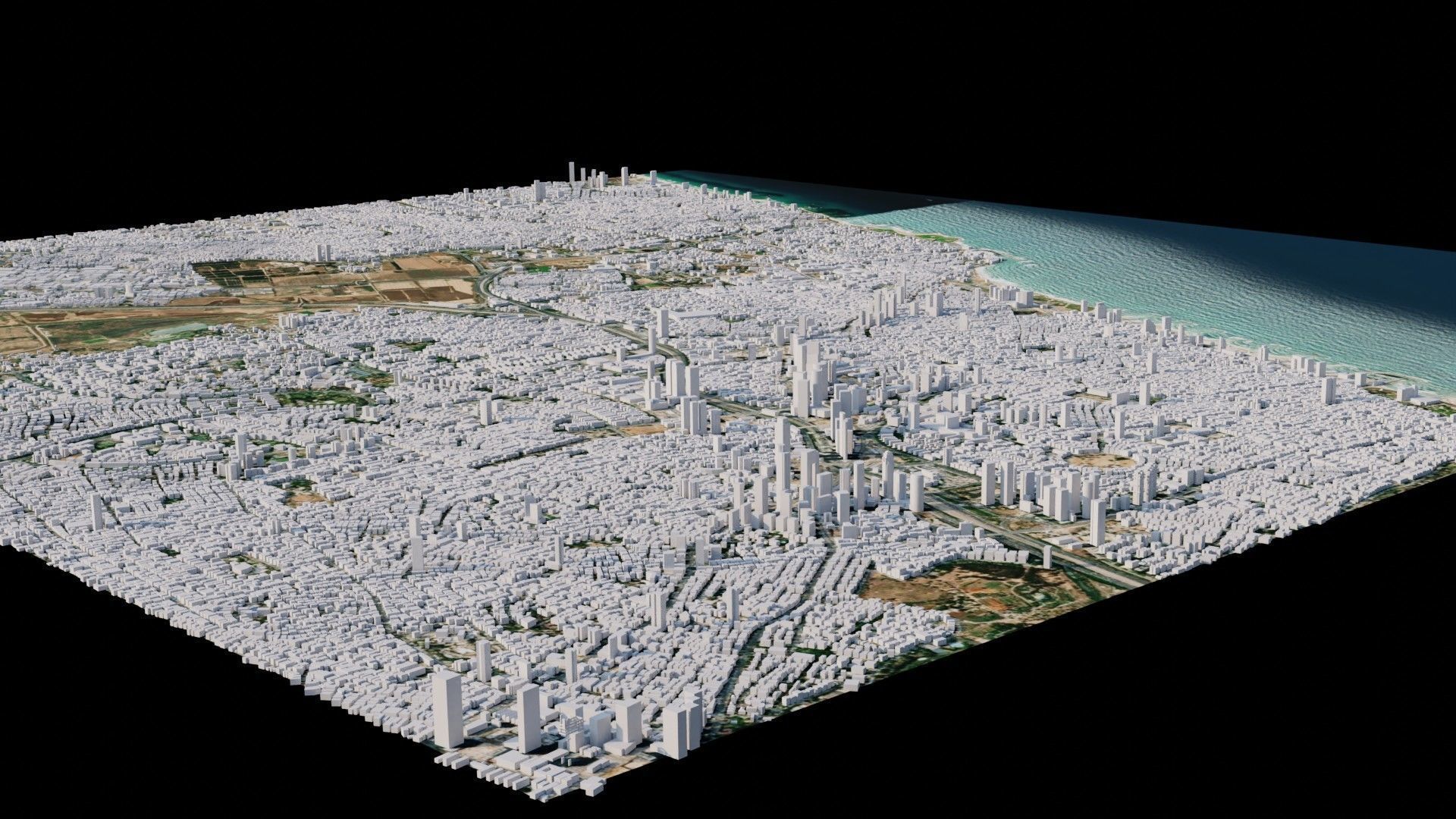 Tel Aviv Yafo - Israel 3D model_1