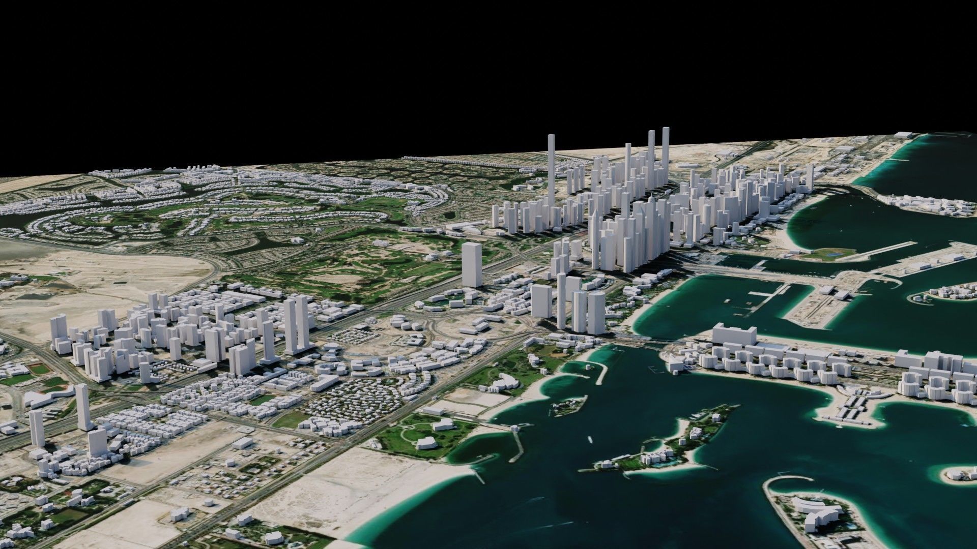 Dubai - United Arab Emirates 3D model_2