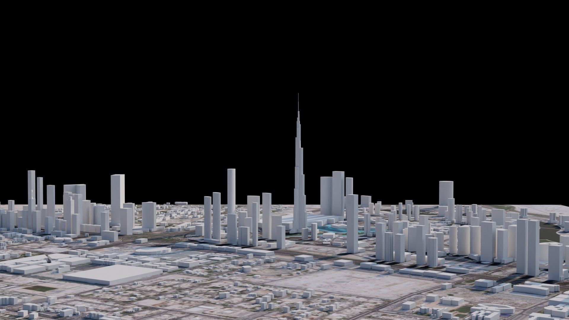 Dubai - United Arab Emirates 3D model_3