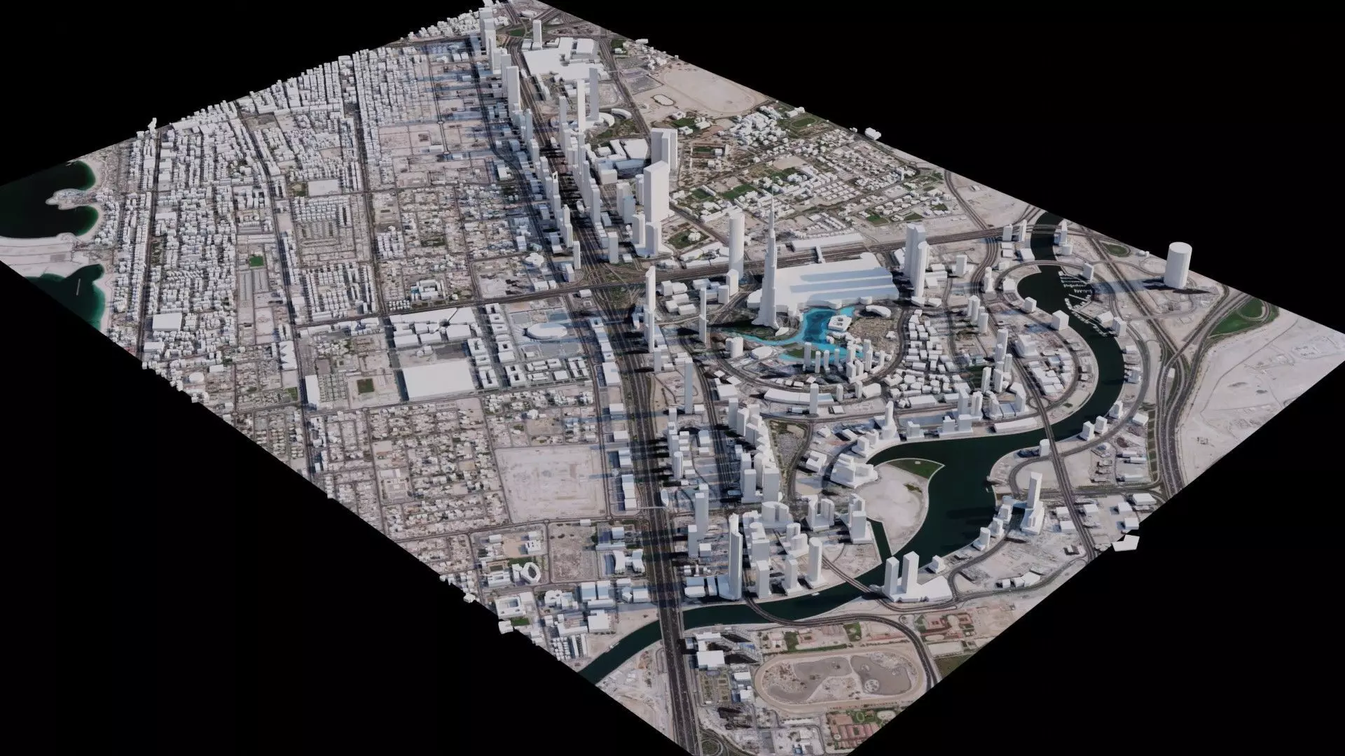 Dubai - United Arab Emirates 3D model_0