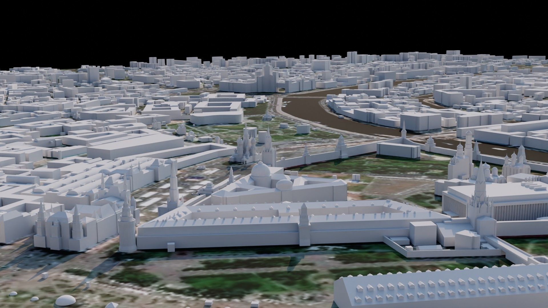 Moscow - Russia 3D model_4