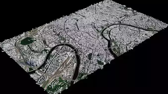 Moscow - Russia 3D model