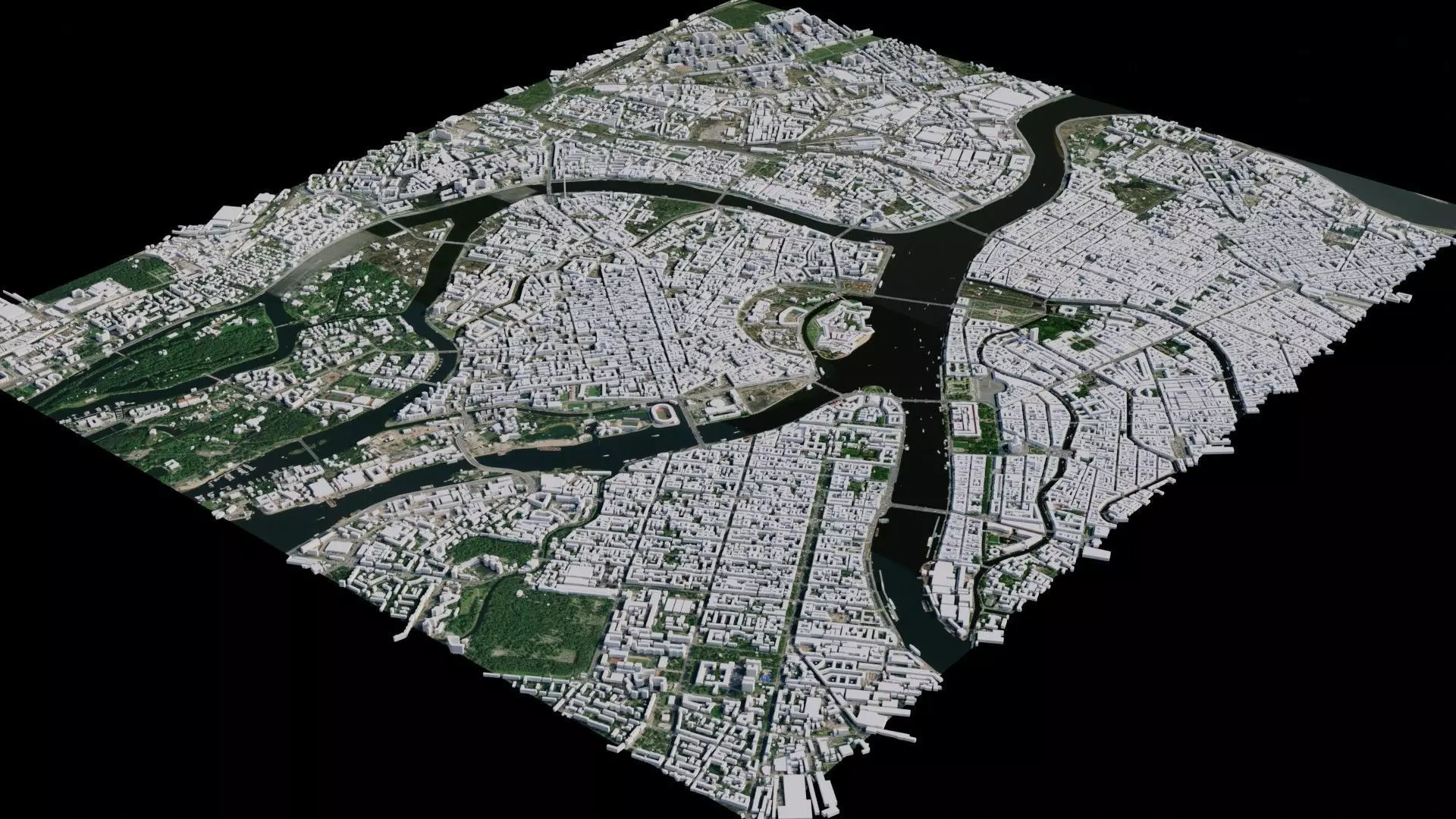 Saint Petersburg - Russia 3D model_0