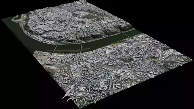 Nizhny Novgorod - Russia 3D model