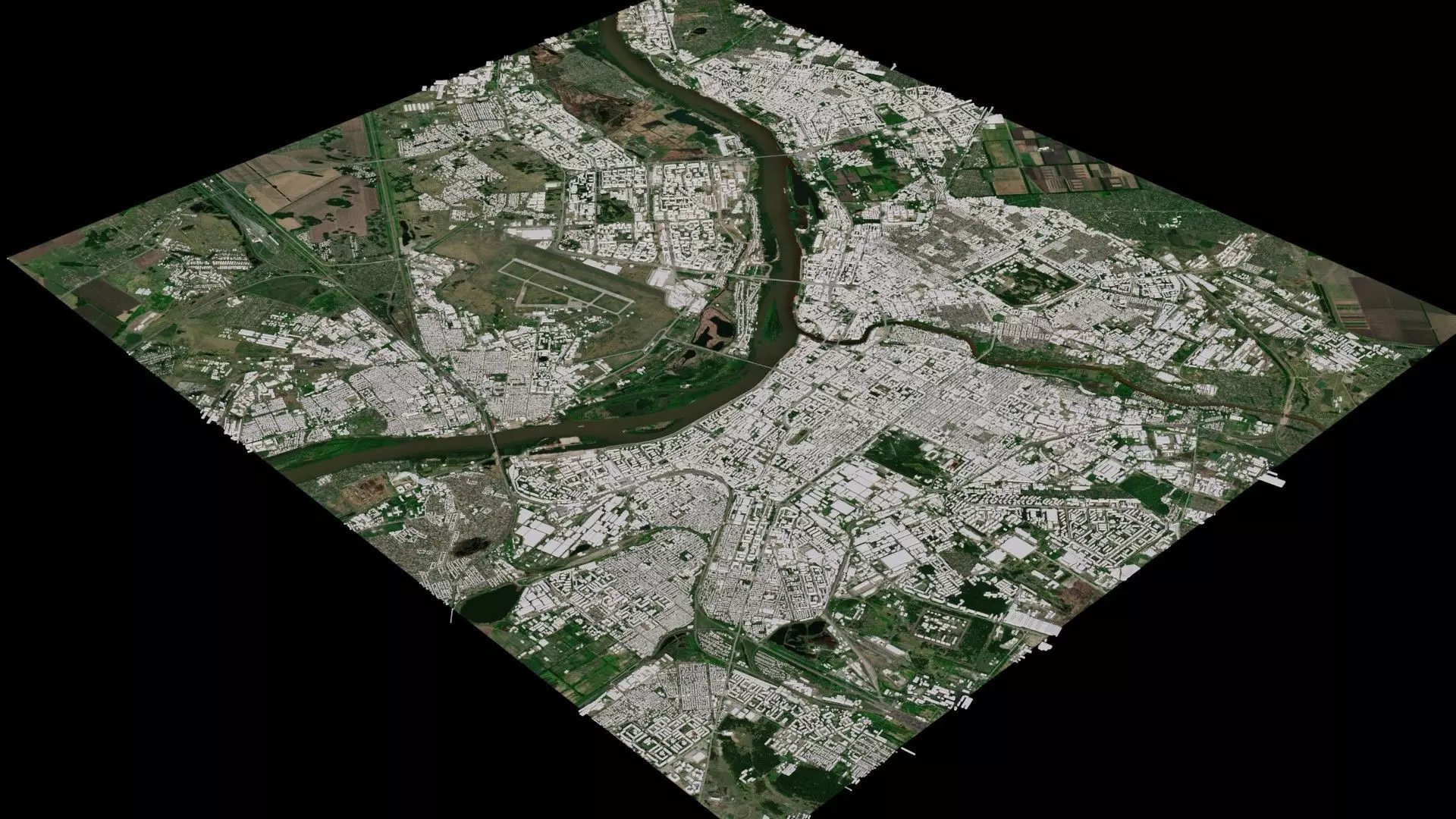 Omsk - Russia 3D model_0