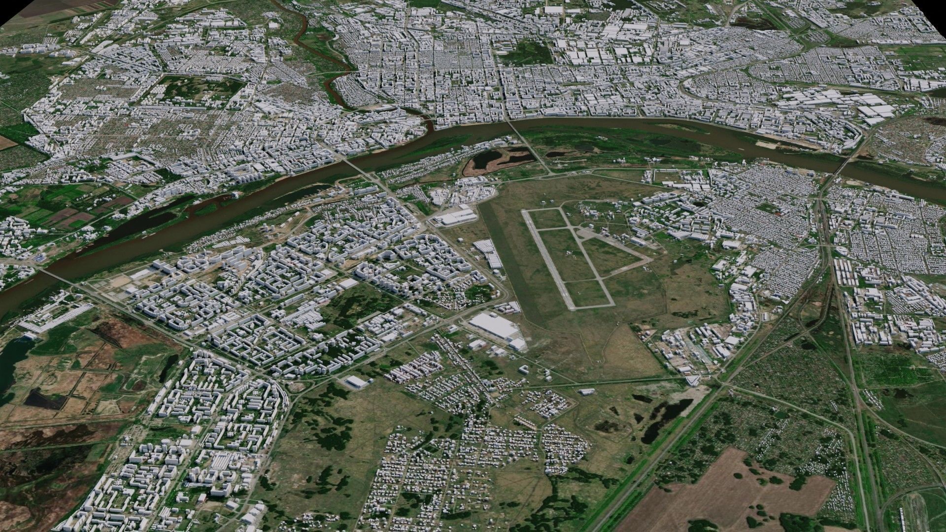 Omsk - Russia 3D model_1