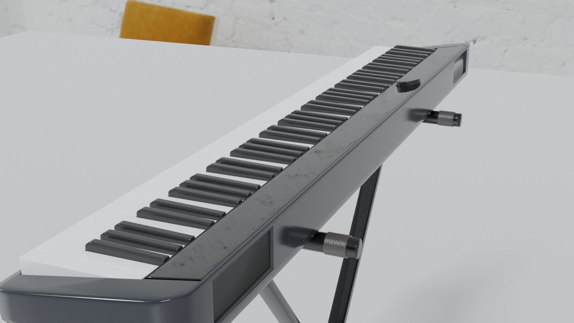Electric Piano Free 3D model_1