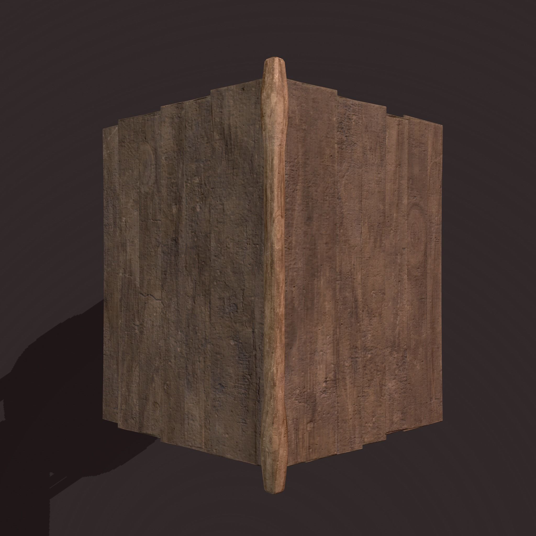 Medieval Style Well  Free low-poly 3D model_9