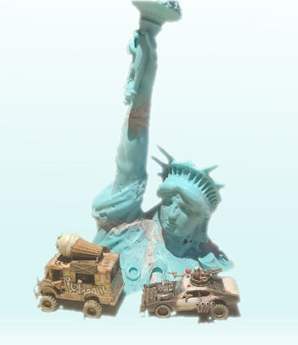 Forgotten Liberty 3D print model