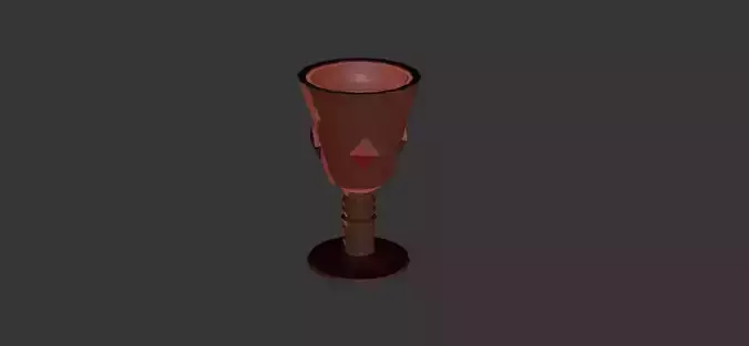 Goblet wine glass