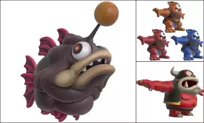 Cartoon - Characters