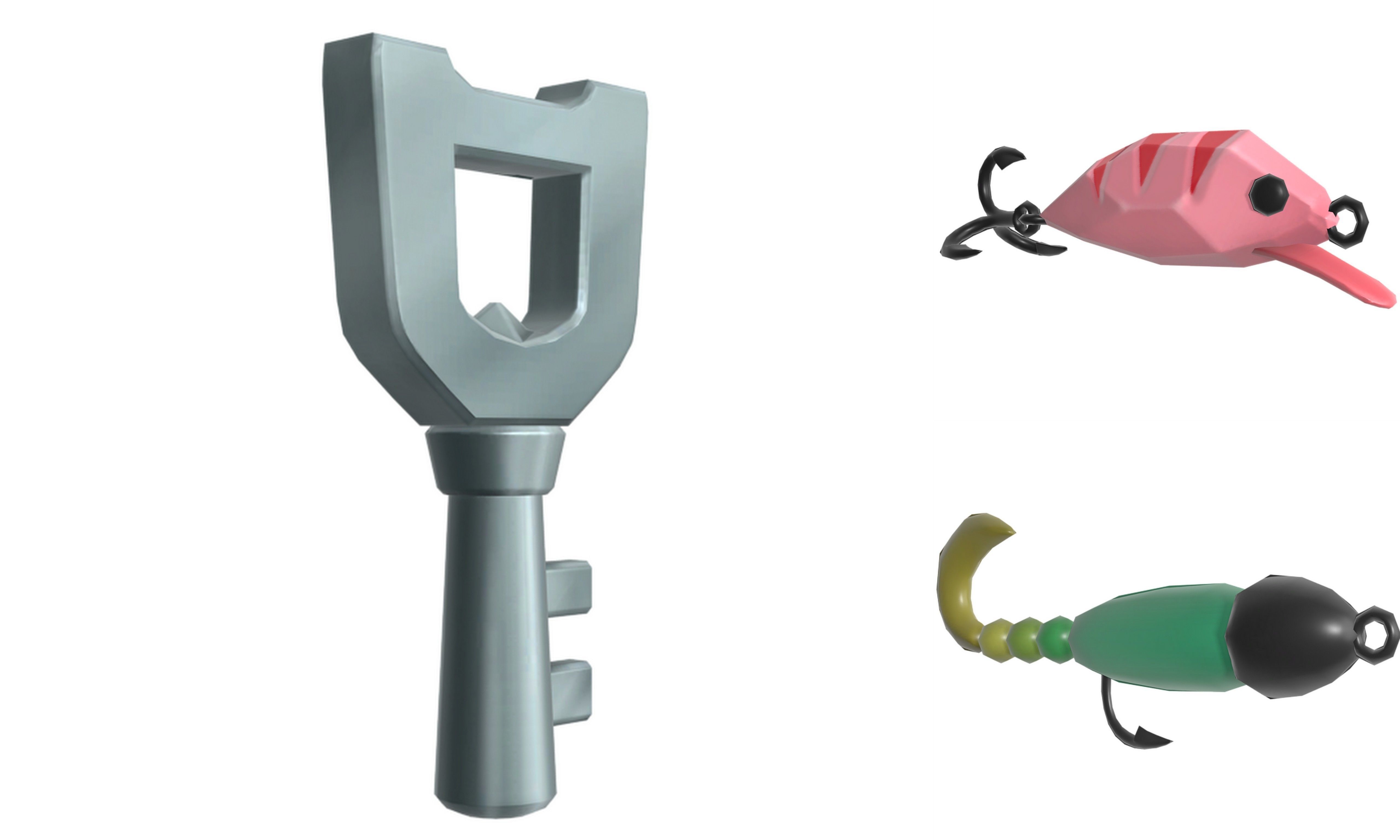 Cartoon - Items Low-poly 3D model_9