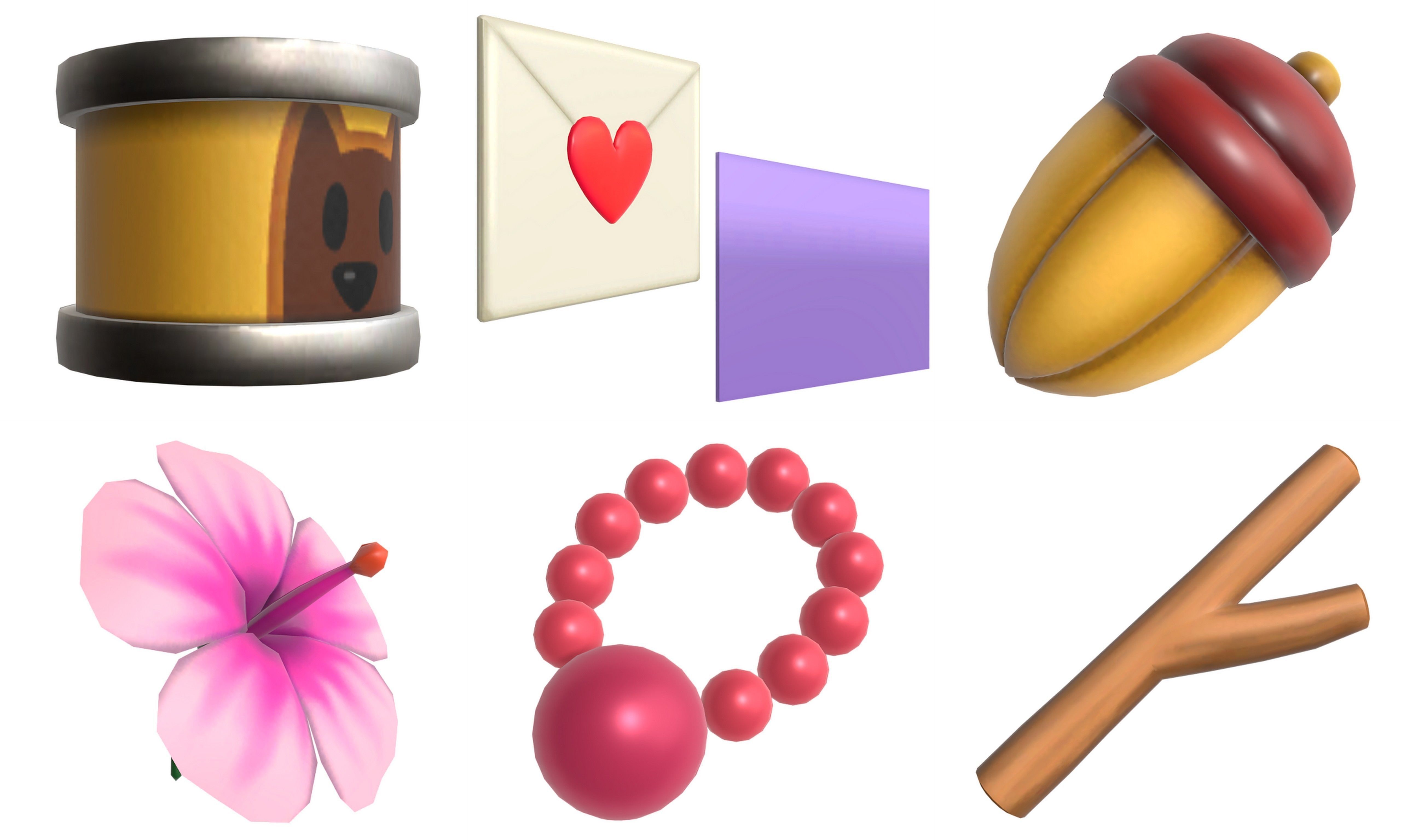 Cartoon - Items Low-poly 3D model_2