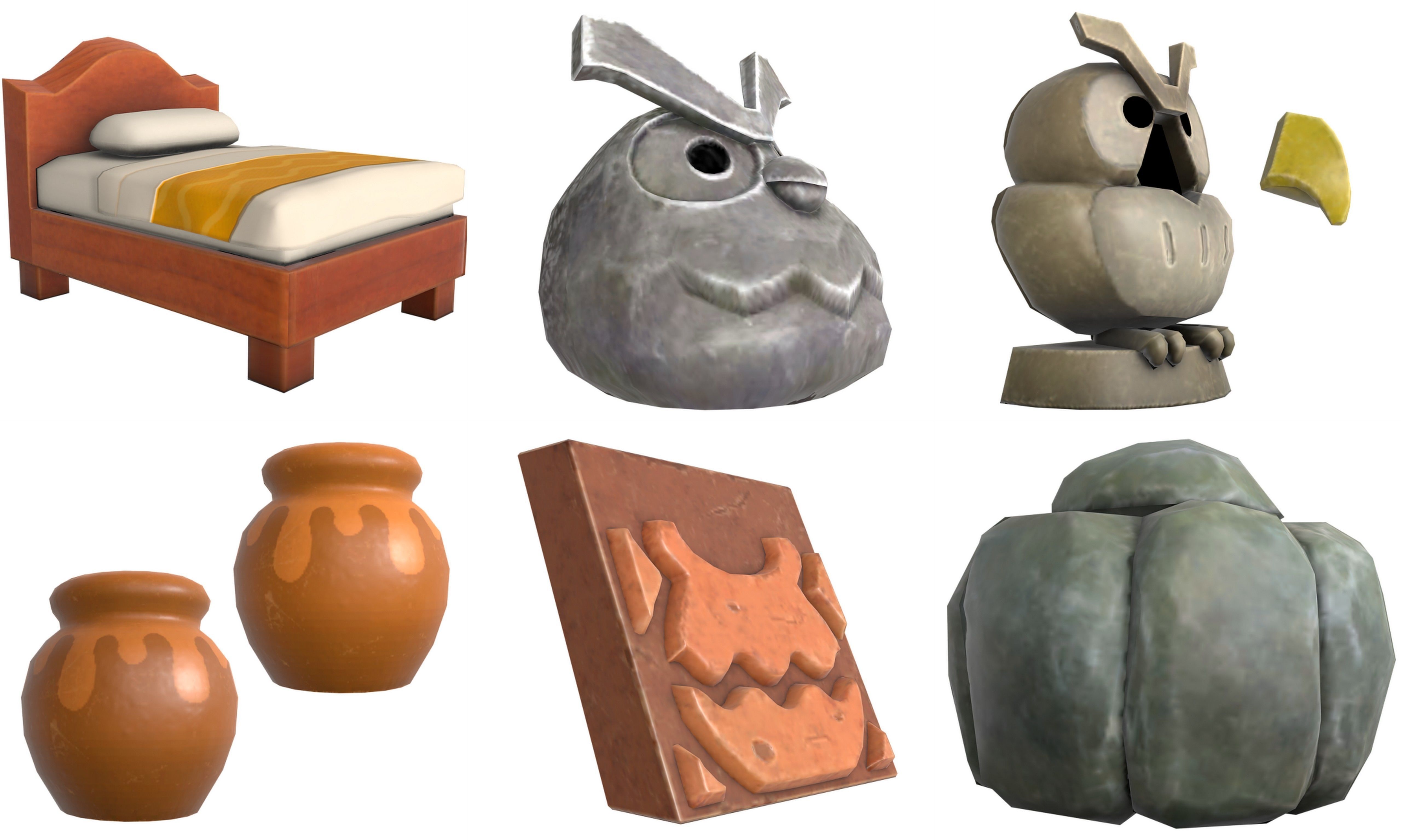 Cartoon - Objects Low-poly 3D model_2