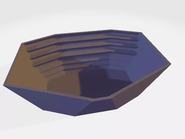 Gold Slingers Mini Gold Pan 3D print model_0