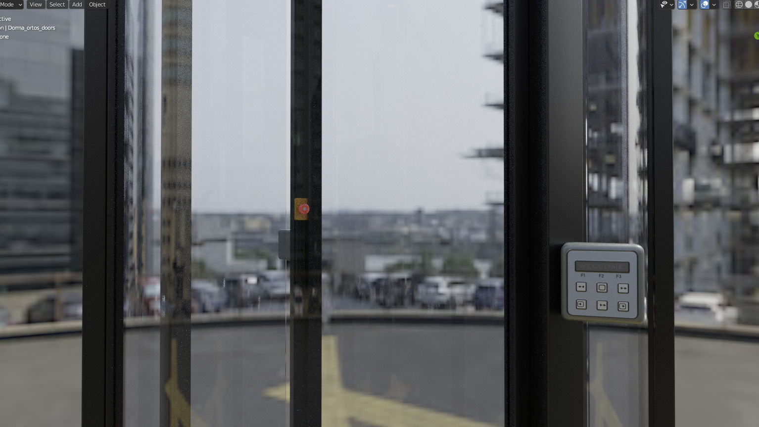 Lock cabin Orthos PIL-S01 3D model_3