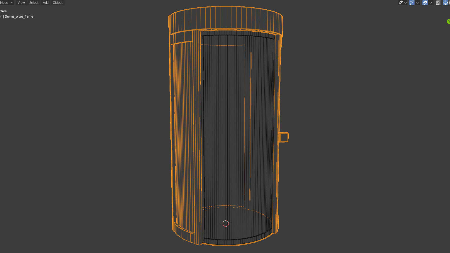 Lock cabin Orthos PIL-S01 3D model_9