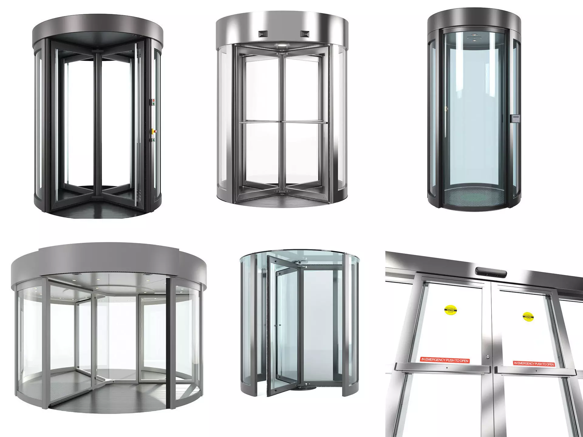 Dorma automatic doors 3D Model Collection_0