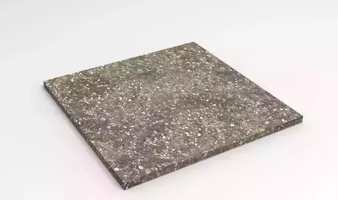 Texture PBR 4K square of gravel