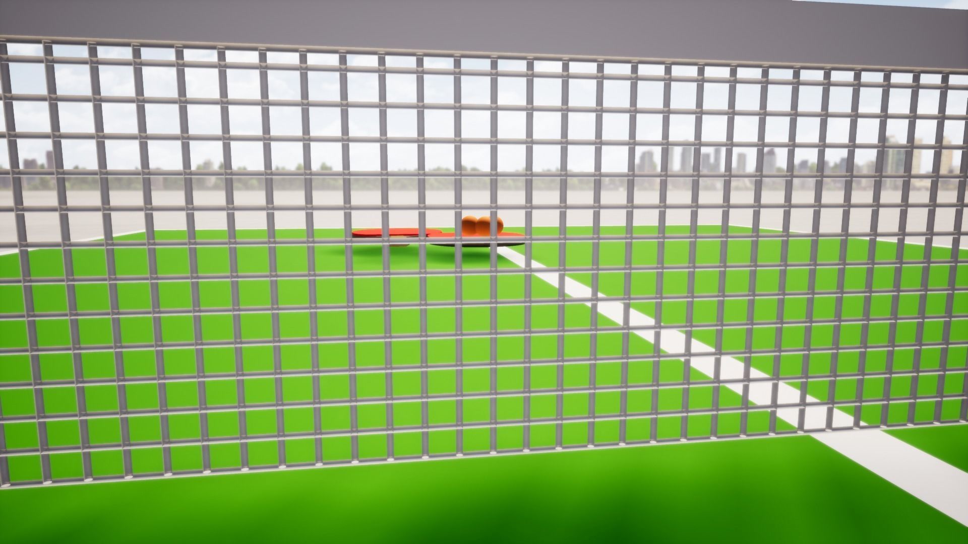 table tennis 3D model_4