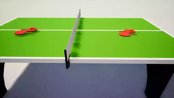 table tennis 3D model