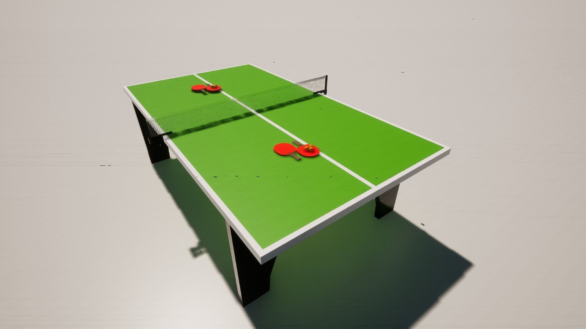 table tennis 3D model_6