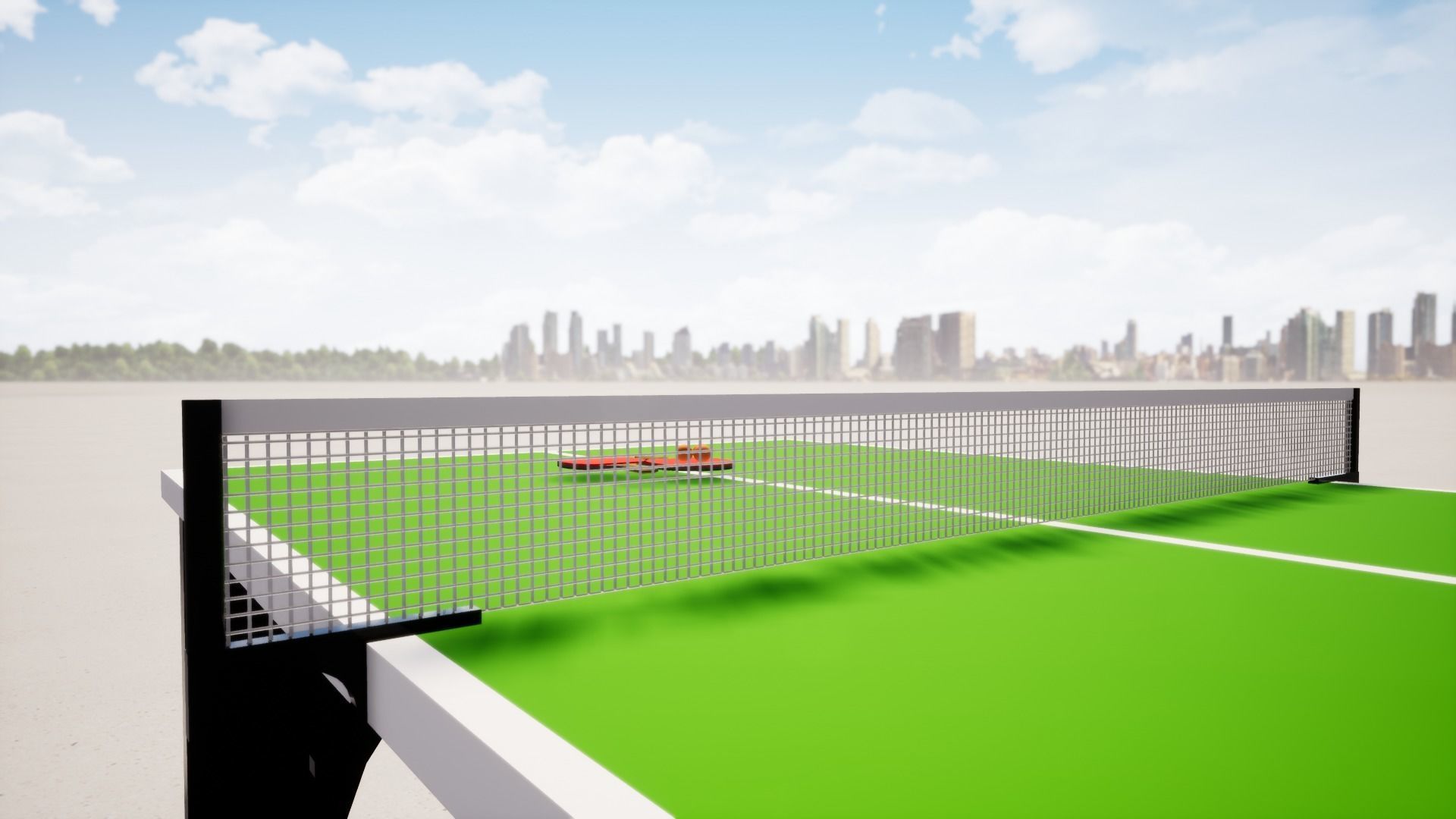 table tennis 3D model_5