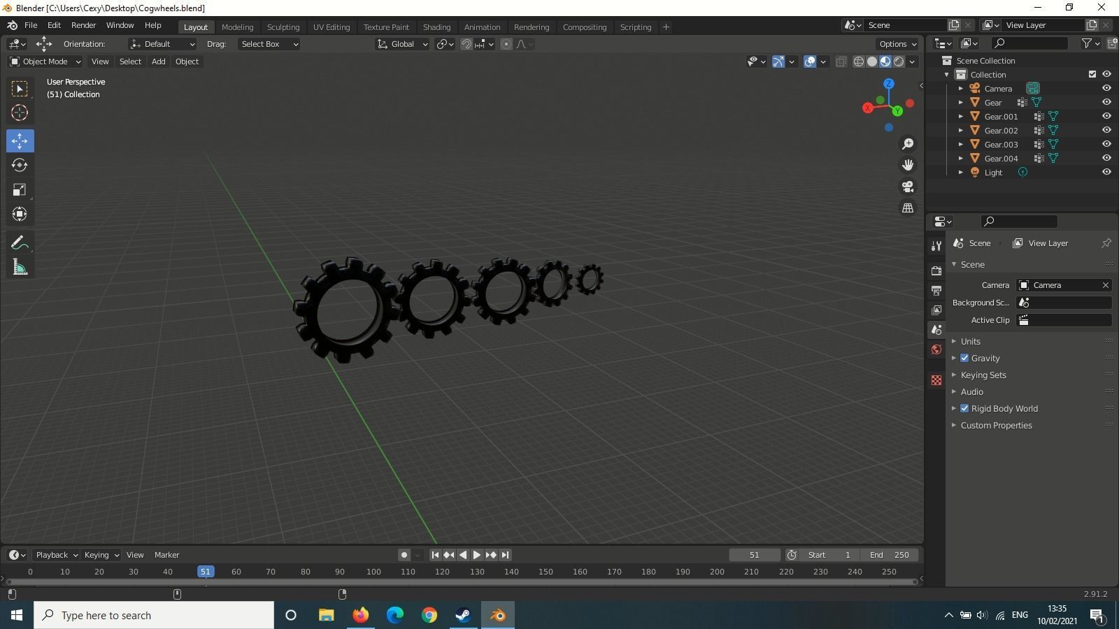 Alien Low-poly 3D model_2