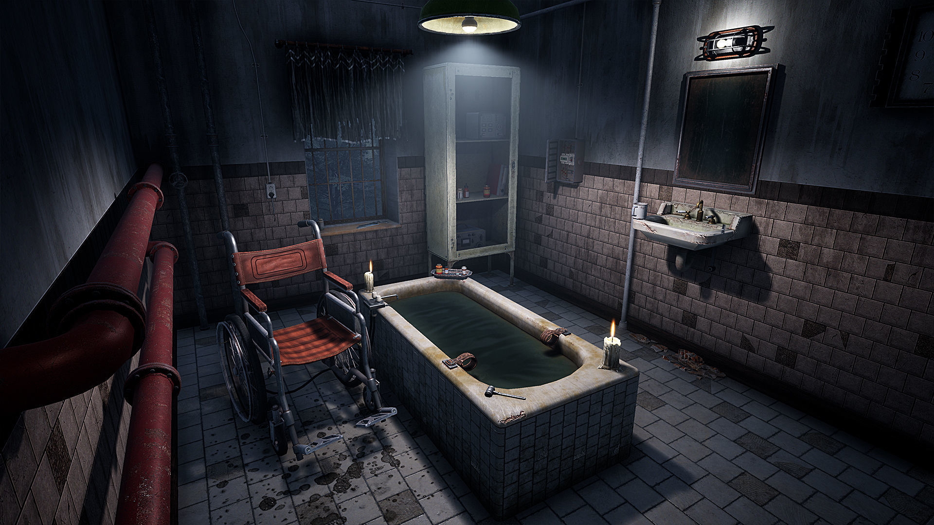 Abandoned Psychiatric Hospital Low-poly 3D model_15